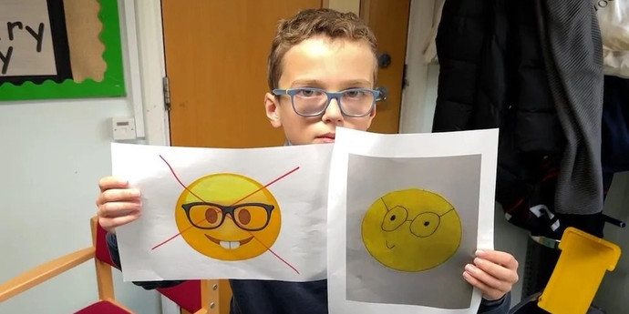 10-jähriger Junge fordert Apple auf, das „Nerd“-Emoji zu ändern