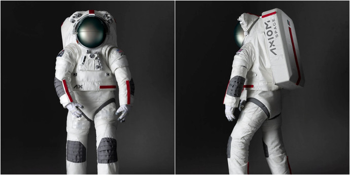 宇宙飛行士はプラダを着ています。人々はそのような宇宙服を着て月に飛ぶでしょう