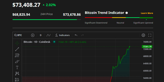 “これは始まりにすぎない。” ビットコインは成長を続け、専門家は新記録を期待