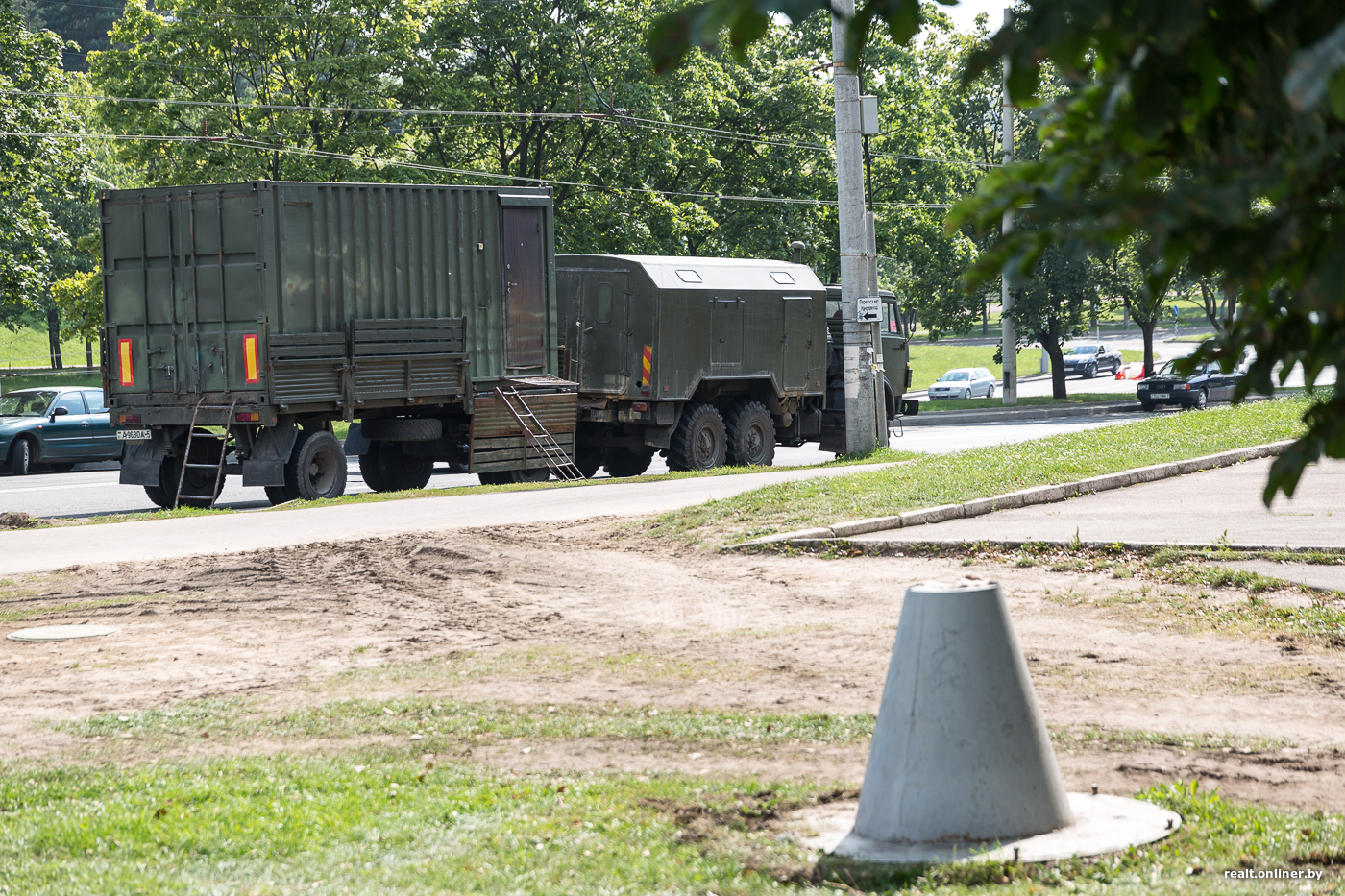 В Минске обнаружили 100-килограммовую авиабомбу