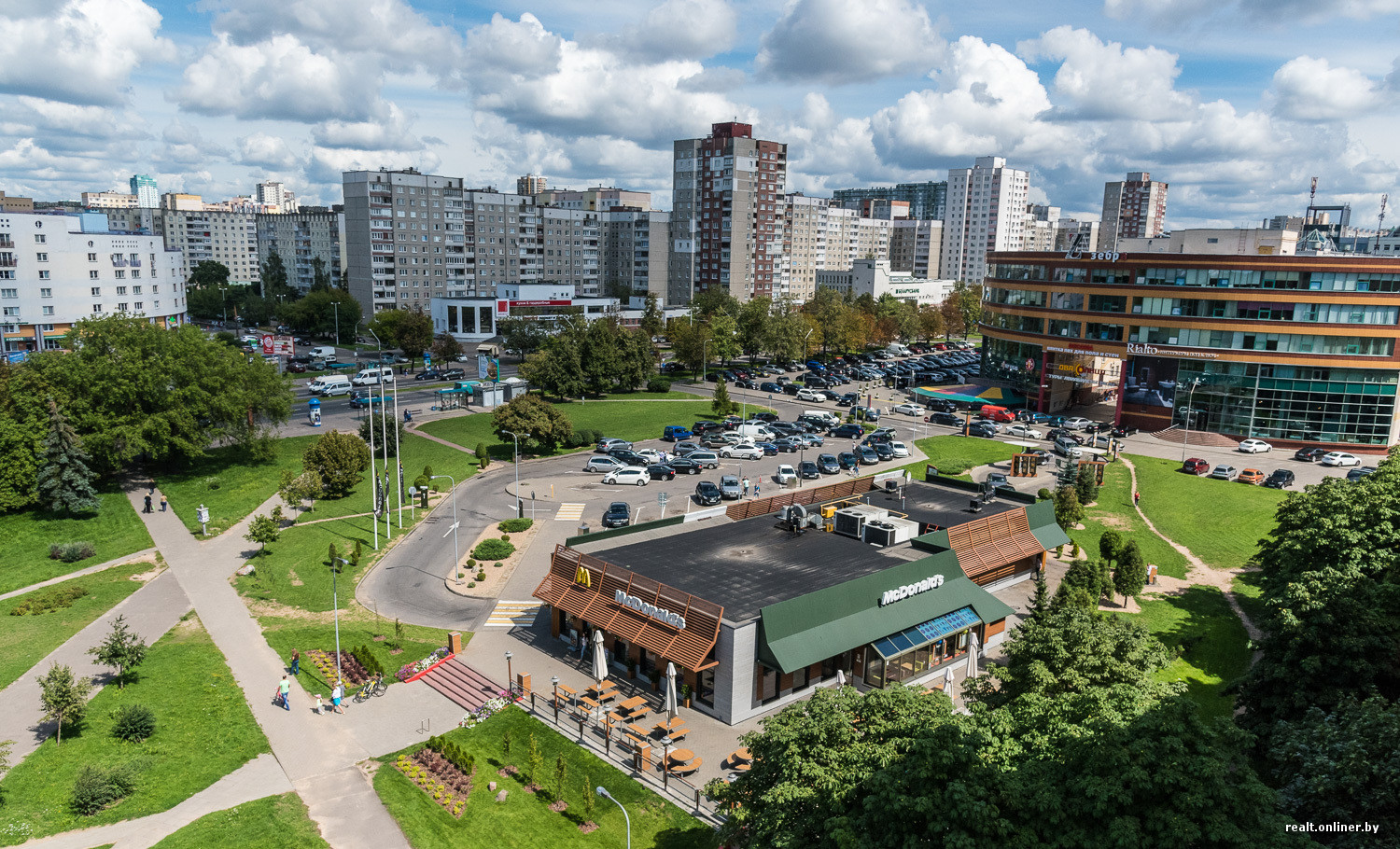 Зеленый луг Минск новые дома