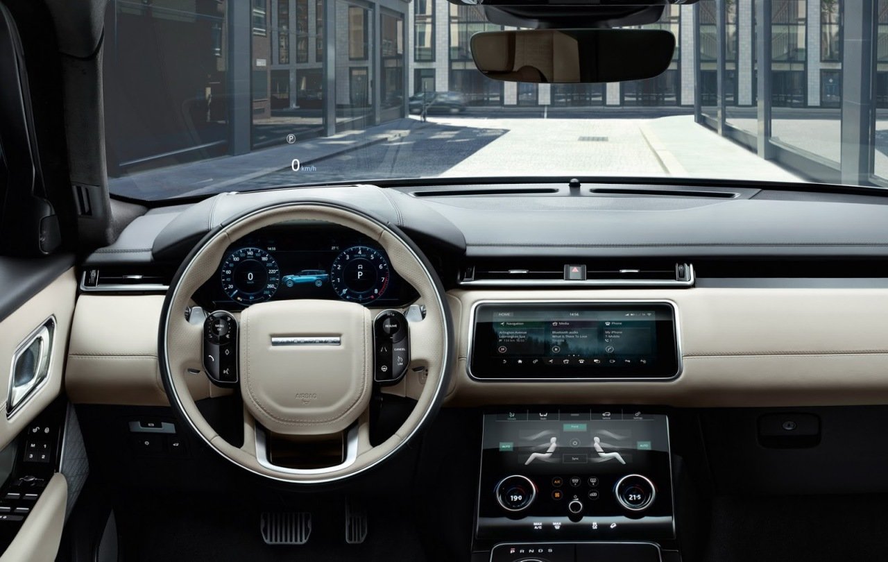 Range rover velar интерьер