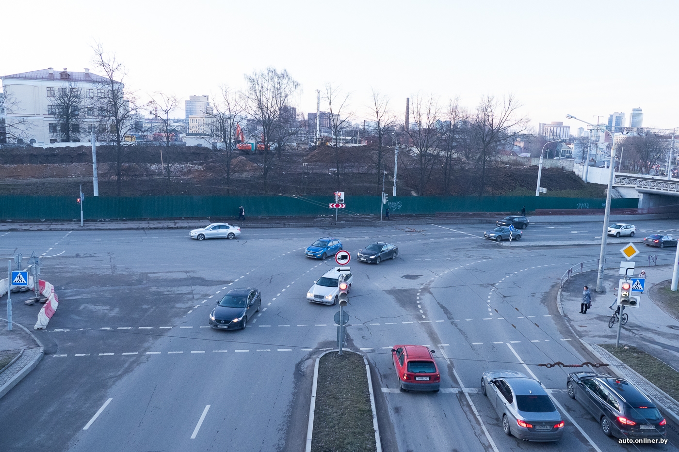 В квартале исчезли все парковки