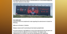 Горожане пожаловались на рекламу Diablo IV: она напомнила им о пандемии коронавируса