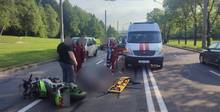ДТП с мотоциклом в Минске: Kia не предоставил преи