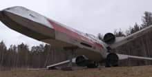 Посмотрите на копию истребителя из «Звездных войн», которую построили в Якутии