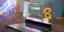 Lenovo показала ноутбук с прозрачным экраном