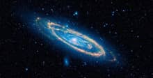 Найдено объяснение загадочной формы галактики Андромеды