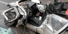 В Городокском районе Kia столкнулся с КАМАЗом, водитель легкового авто погиб