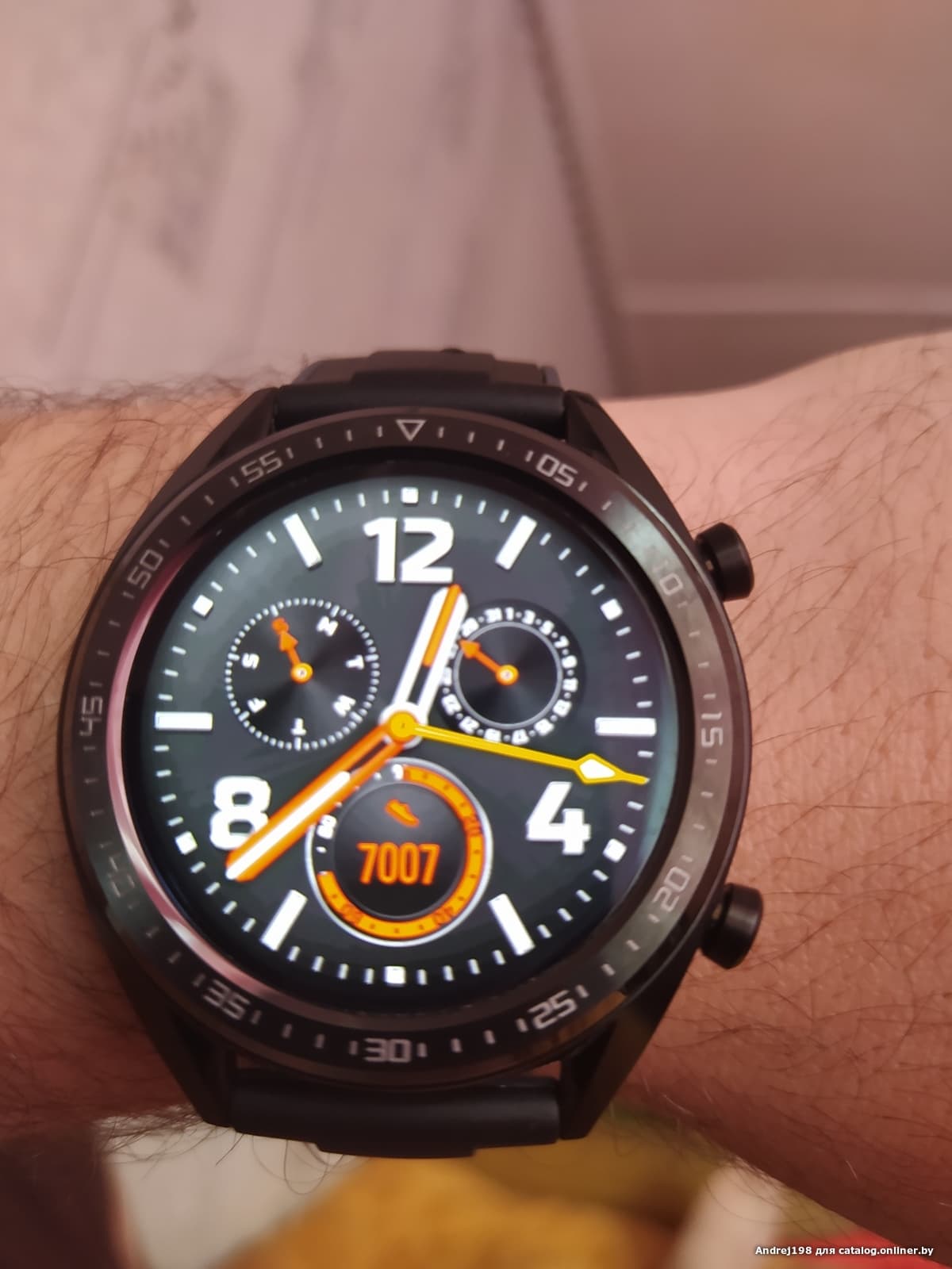 Отзывы Huawei Watch GT FTN-B19 (стальной серый)