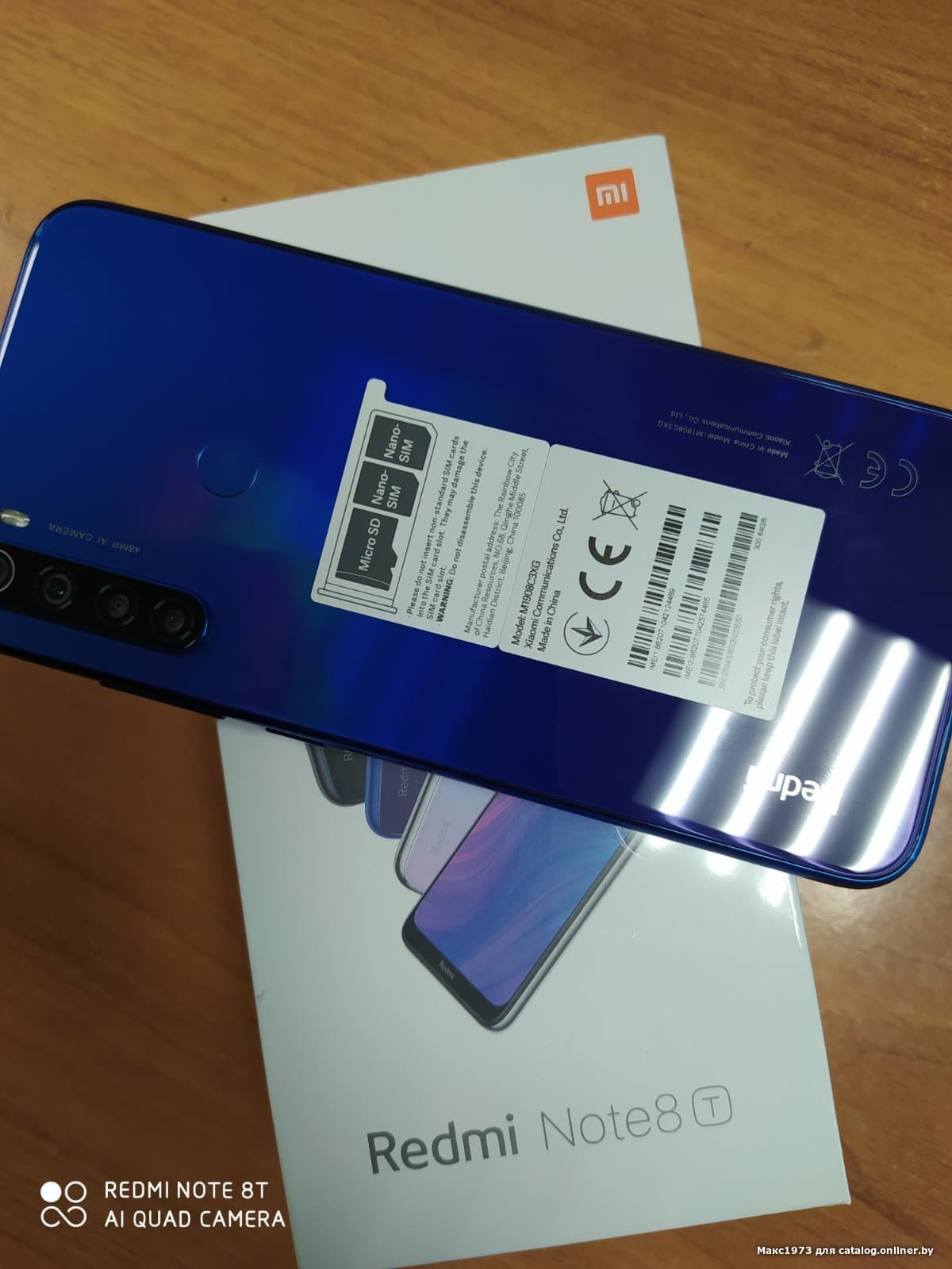 Отзывы Xiaomi Redmi Note 8T 4GB/64GB международная версия (белый)