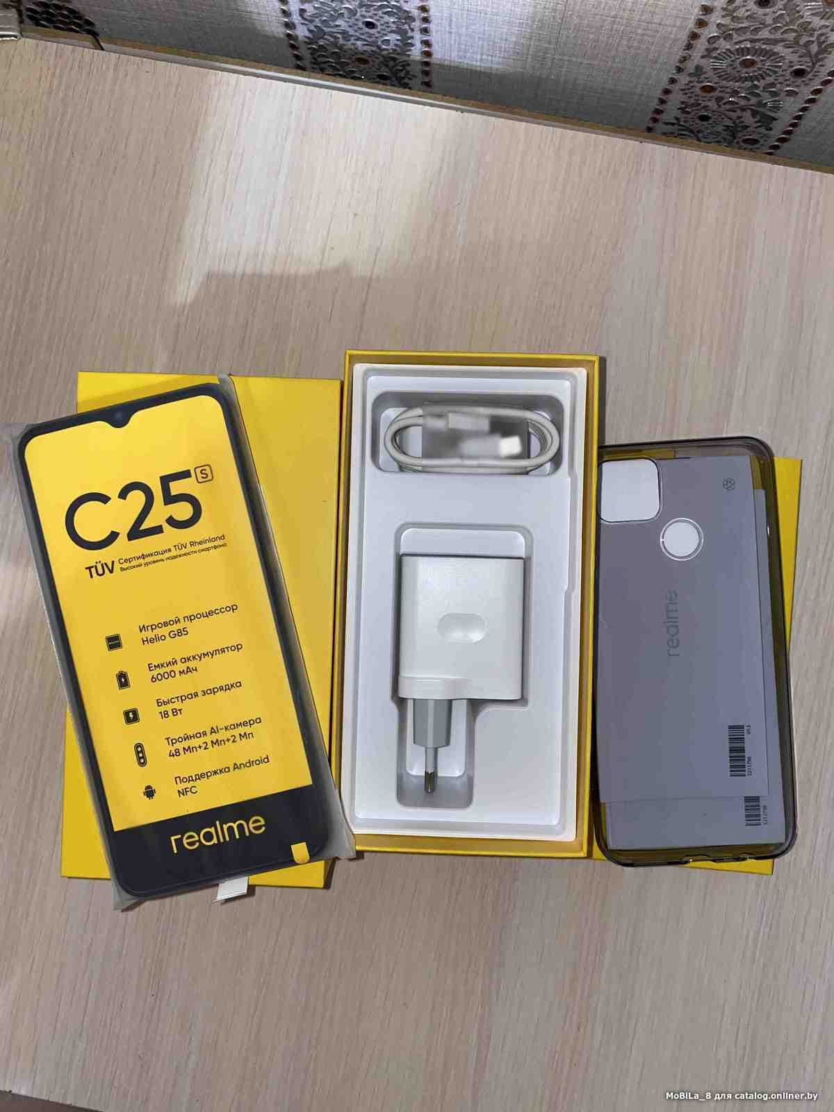 Отзывы Realme C25s RMX3195 4GB/128GB международная версия (синий)