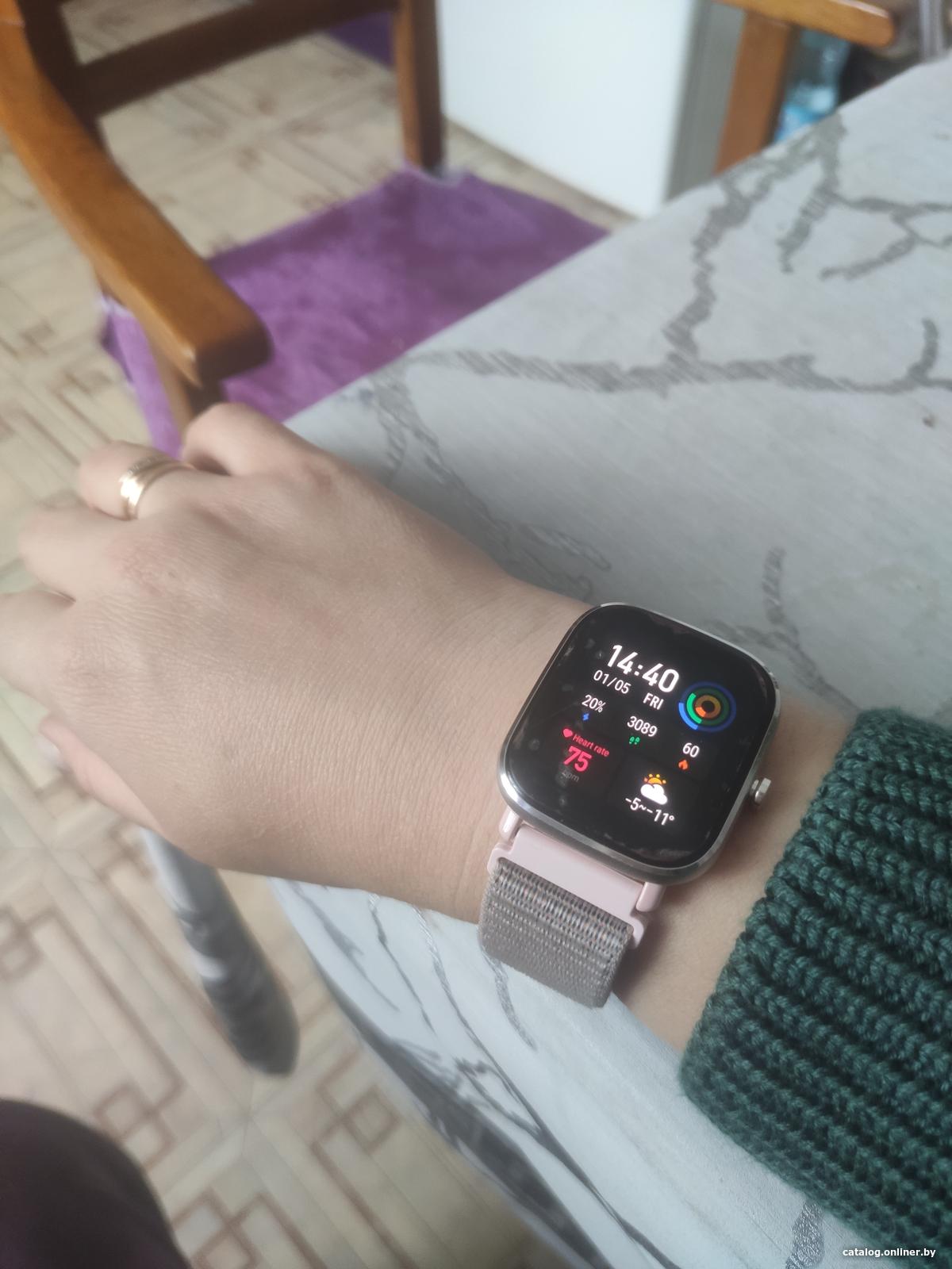 Отзывы Amazfit GTS 2 mini (фламинго розовый)