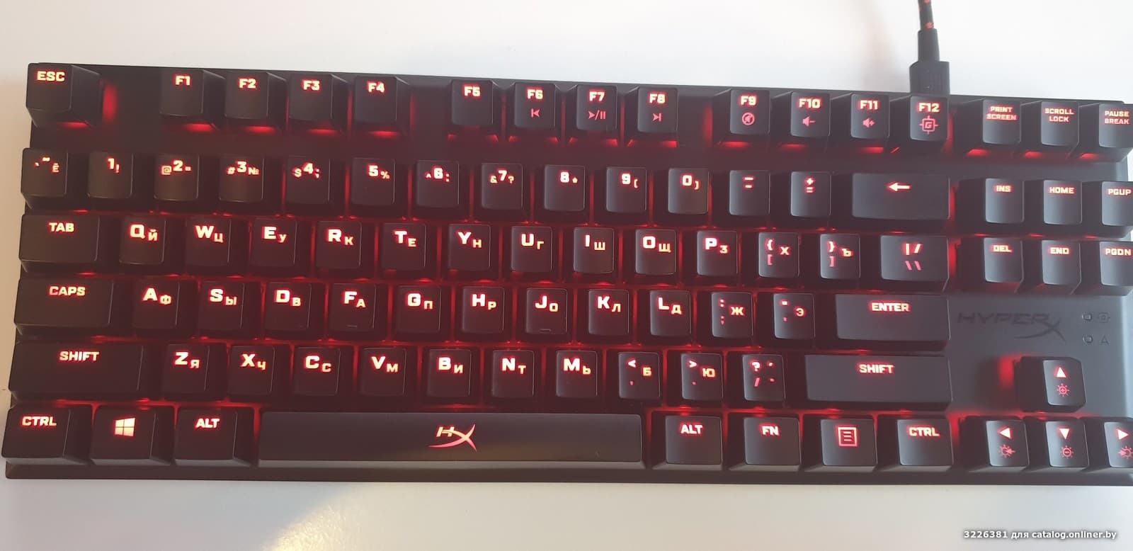 Отзывы HyperX Alloy FPS Pro (Cherry MX Red)