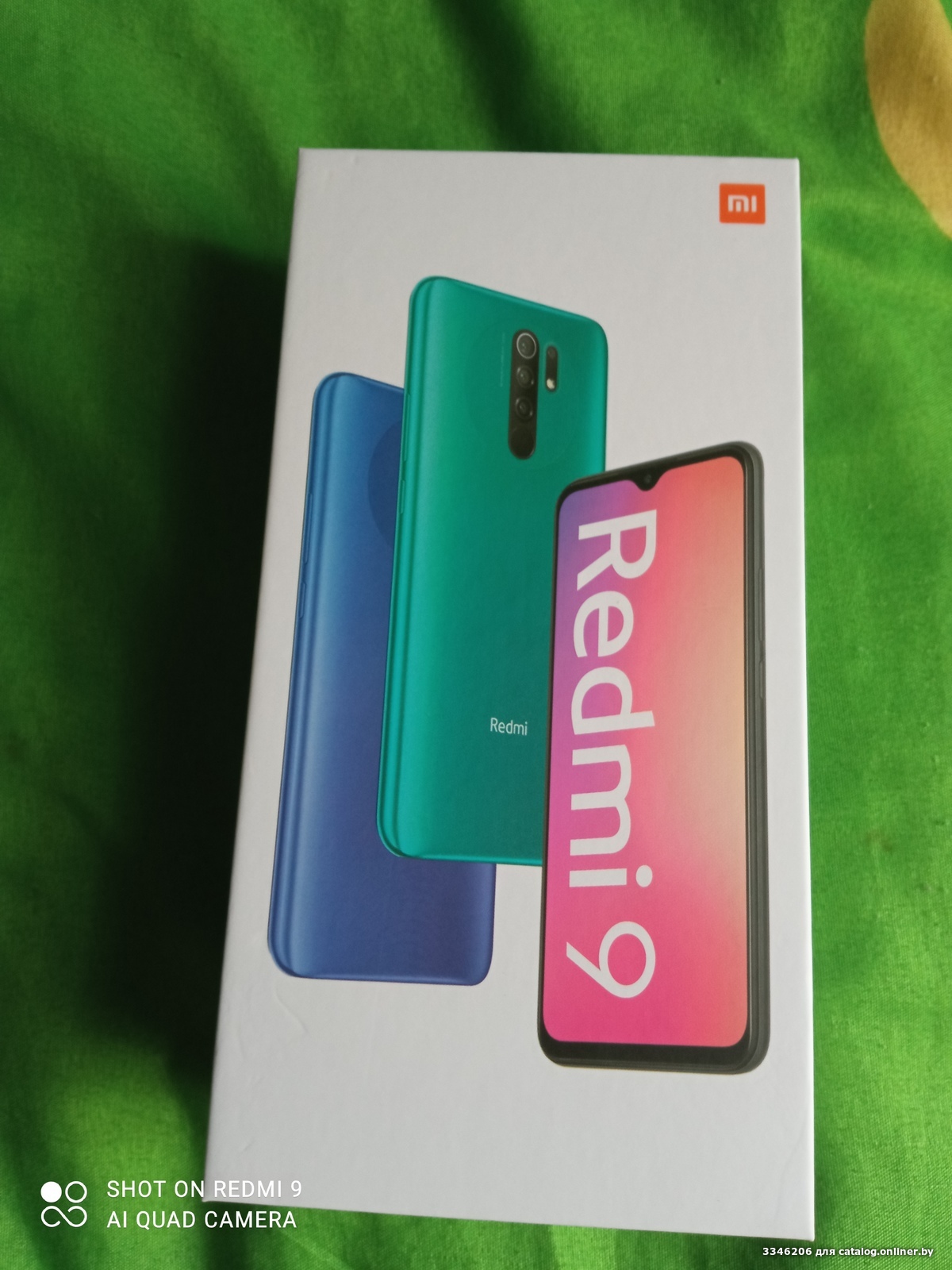 Отзывы Xiaomi Redmi 9 4GB/64GB международная версия с NFC (зеленый)