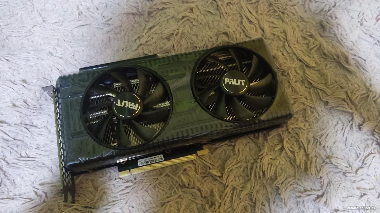 Отзывы Palit GeForce RTX 3060 Ti Dual OC V1 8GB GDDR6