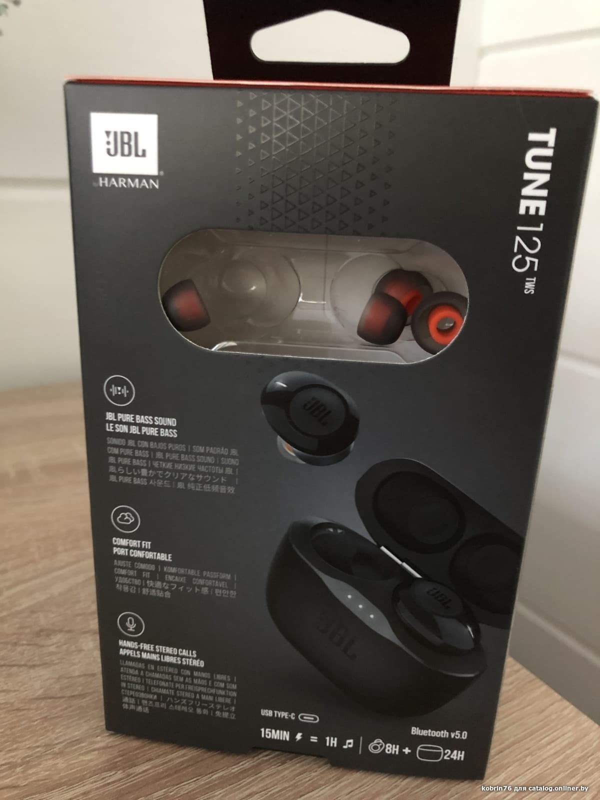 Отзывы JBL Tune 125 TWS (черный)