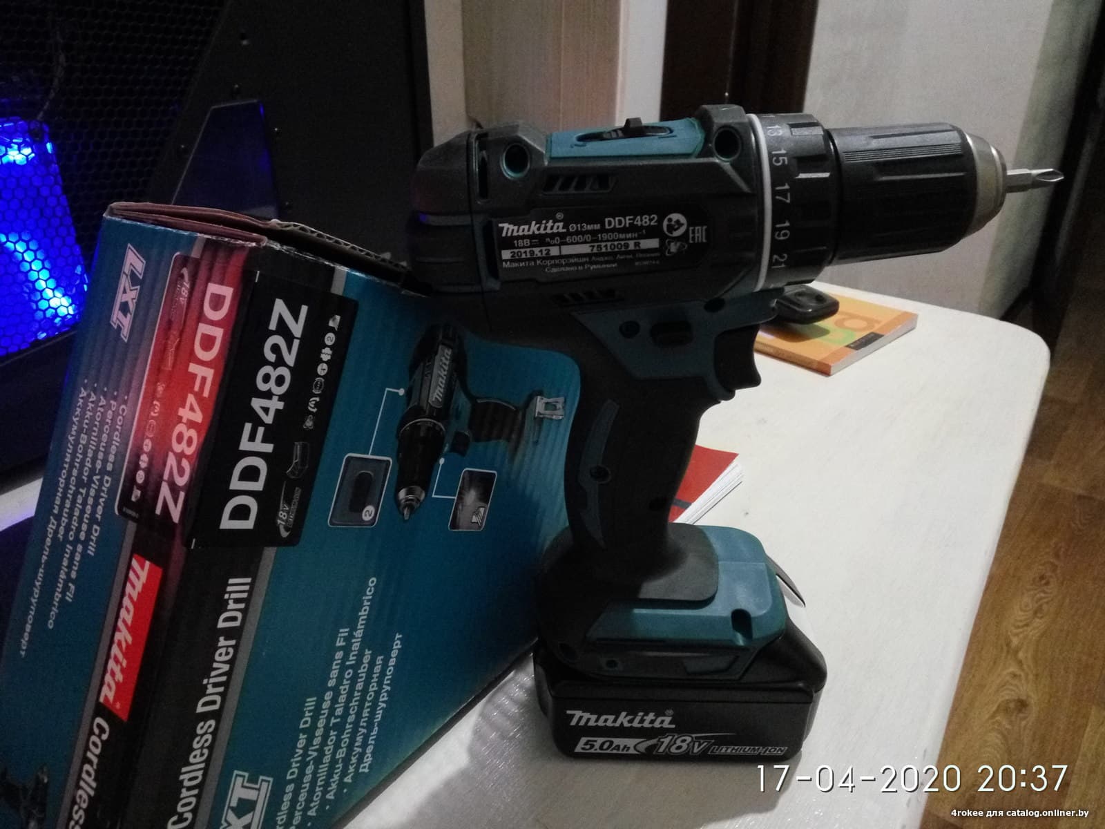 Makita ddf482rtj review sale