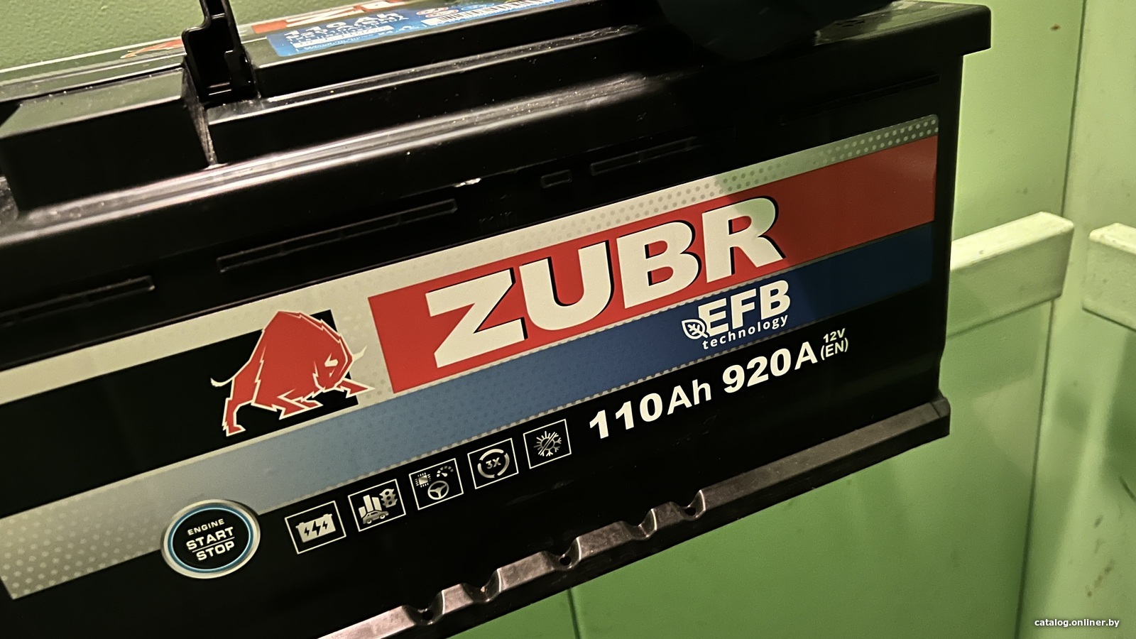 Отзывы Zubr EFB R+ (78 А·ч)