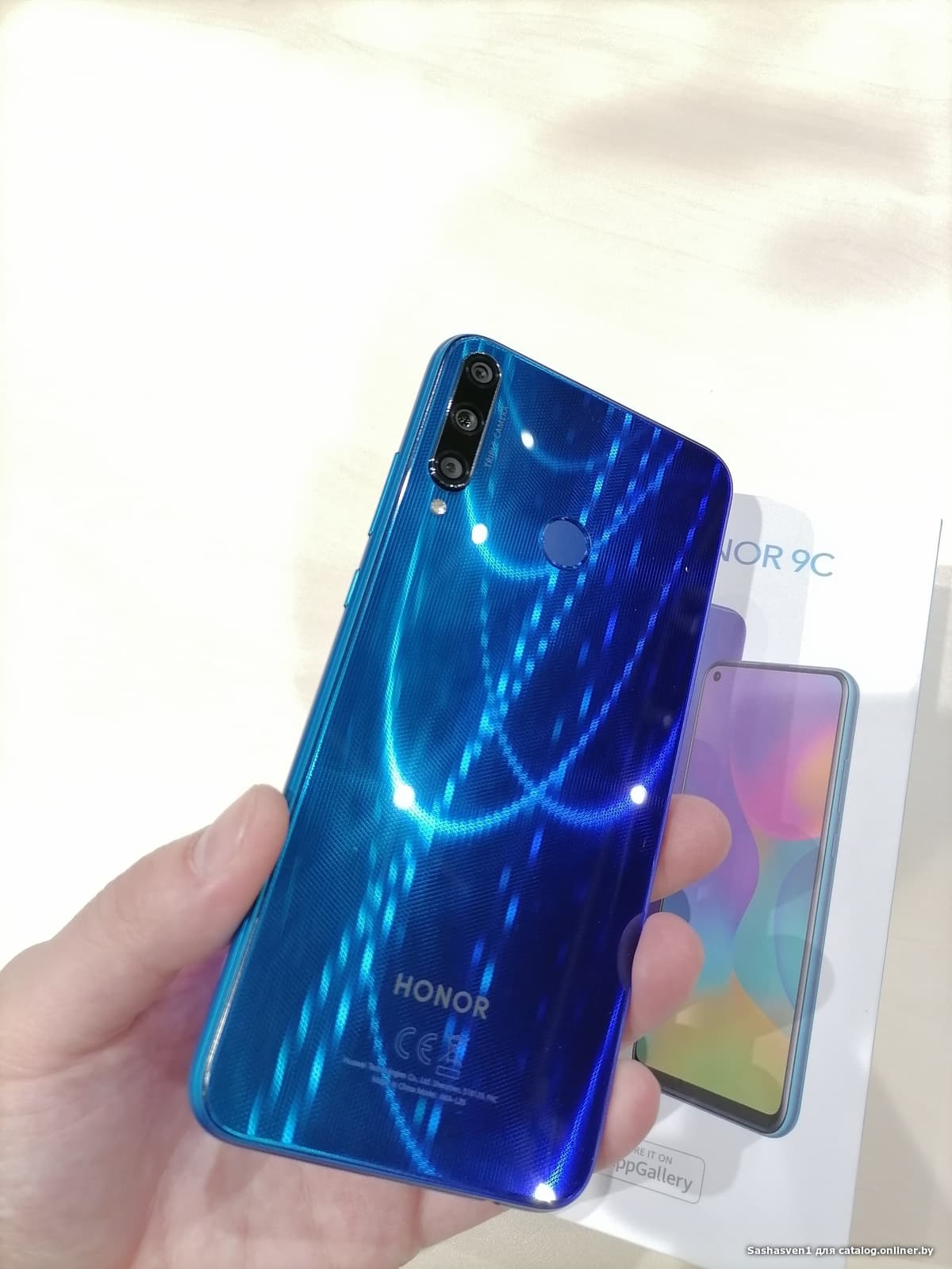 Отзывы HONOR 9C AKA-L29 4GB/64GB (ярко-голубой)