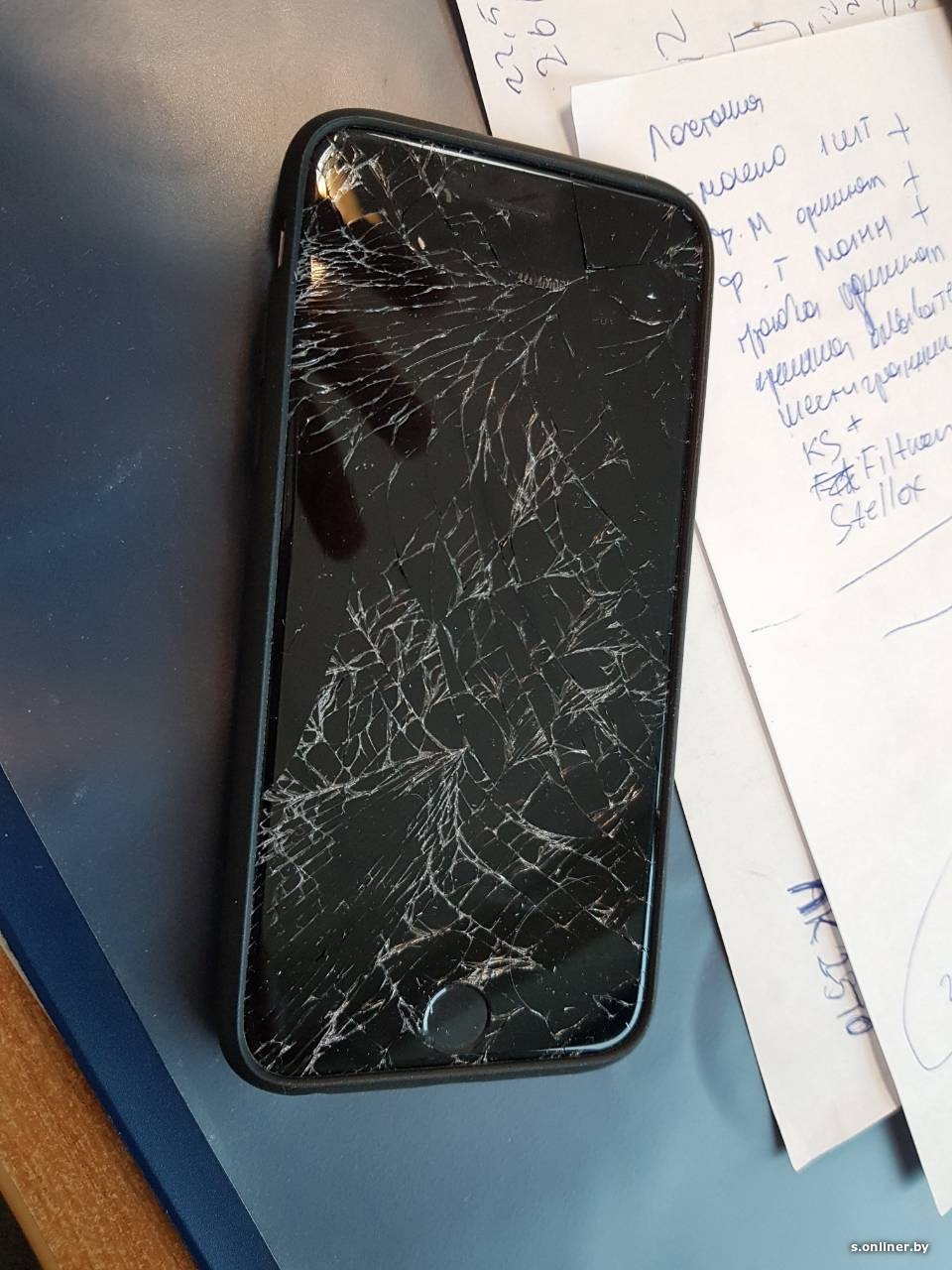 Разбитый айфон 11 про Макс